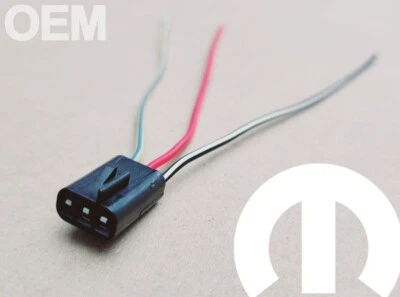 Lámpara domo Chrysler Dodge Jeep Ram mapa luz conector de 3 pines Mopar OEM Foto 1 de 4