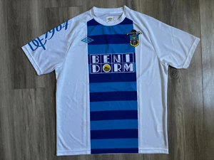 Benidorm CF Home football shirt 2010/2011 Jersey Soccer Spain Umbro Camiseta XL - Picture 1 of 4