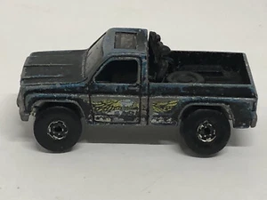 Hot Wheels 1977 Vintage Bywayman Blue Eagle Pickup Truck Used 1/64 Scale - Picture 1 of 5