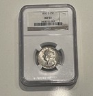 1932-D 25¢ Washington Quarter NGC AU53, "Key Date Coin" - Rare