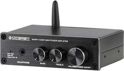 HiFi Verstärker Bluetooth Toslink DJ PA Amplifier Mini Amp Stereo Receiver 100W - Bild 1 von 4