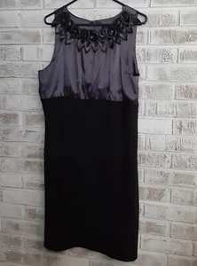 Tianna B. Vestido satinado floret & corpiño talla 16 EE. UU. - Imagen 1 de 6