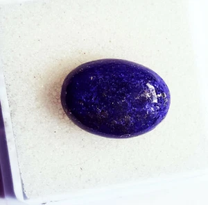 100% Natural Lapis Lazuli 8.10 Ct Certified Loose Gemstone - Bild 1 von 4