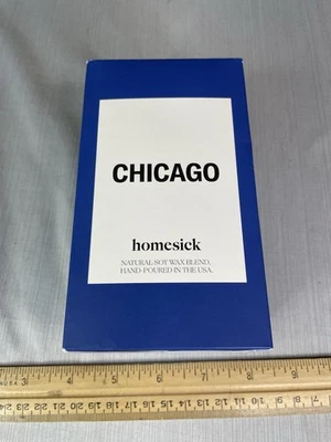 Vela perfumada Homesick Premium Chicago Scents of Dark Bourbon **NUNCA USADA** Foto 1 de 4