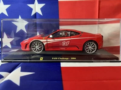 Ferrari F430 CHALLENGE-2006 1/24 diecast el de Burago, rojo italiano - Imagen 1 de 4