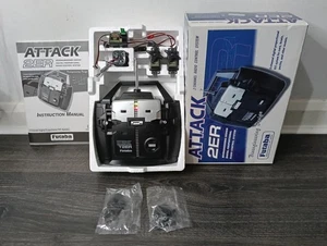 FUTABA RADIO ATTACK SET 40mhz T2ER TRANSMITTER RECEIVER Thunder Tiger Kyosho Cen - Picture 1 of 11