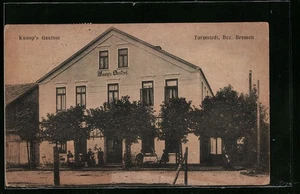 Tarmstedt /Bez. Bremen, Ansichtskarte, Knoops Gasthof, Straßenansicht  - Picture 1 of 2