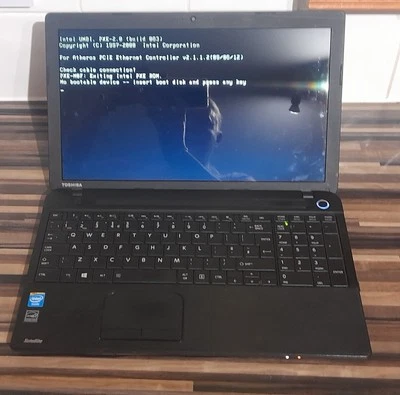Toshiba Satellite C50-A1CK Laptop 15.6" Celeron 1005M, 6GB RAM Spares Or Repair  - Image 1 of 4