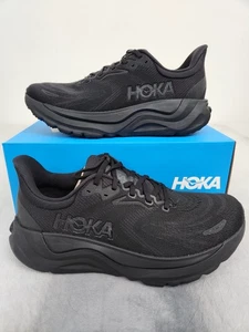 Hoka one one Arahi 8 black wide 2E Men's Size 9 New With Box - Picture 1 of 9