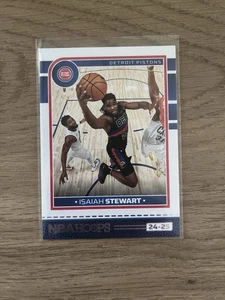 2024-25 NBA Hoops Base Isaiah Stewart Detroit Pistons #107 - Picture 1 of 2