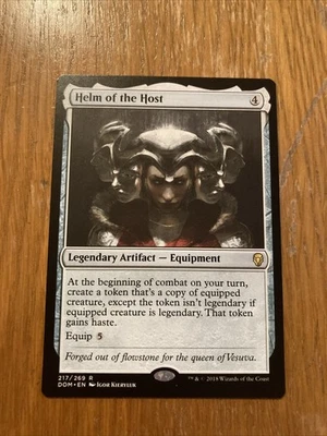 MTG - Helm of the Host - Dominaria (DOM) - 217 - English - NM - Image 1 of 2