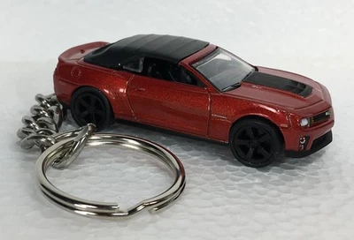 Chevy Camaro ZL1 2013 (marrón) hecho a medida fundido a presión llavero llavero Foto 1 de 4
