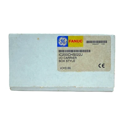 IC200CHS022J GE FANUC VERSAMAX OMPACT INPUT / OUTPUT CARRIER BOX STYLENew In Box - Image 1 of 4