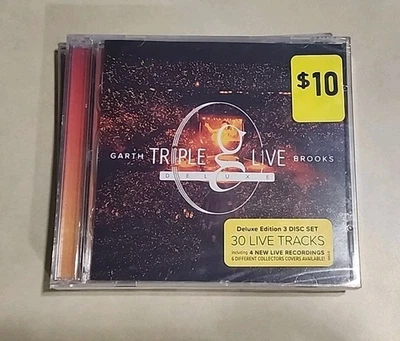 Garth Brooks – Triple Live Deluxe Edition 3CD Set 2020 Pearl Records Brand New Foto 1 de 2