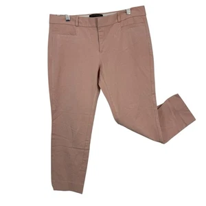 Pantalones Cortos Banana Republic Sloan Talla 6 Rosa Rubor Elástico Algodón 24" Entrepierna - Imagen 1 de 10