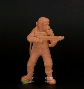 1/64 1/72 1/87 Modern Flamethrower Tactical Group 1 Stück Soldat Resin Modell - Bild 1 von 2