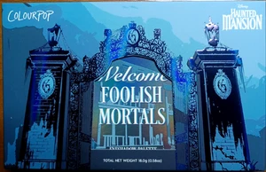 Colourpop x Disney Haunted Mansion Welcome Foolish Mortals Eyeshadow Palette NIB - Picture 1 of 5