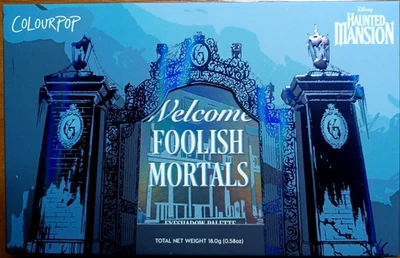 Colourpop x Disney Haunted Mansion Welcome Foolish Mortals Eyeshadow Palette NIB - Image 1 of 4
