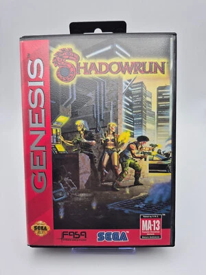 Shadowrun (Sega Genesis) Complete In Box Foto 1 de 4