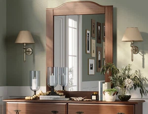 Palace Imports 100% Solid Wood Frame Mirror for Kyle 6-Drawer Dresser - Picture 1 of 12