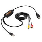 RCA to HDMI Converter for Playing VHS/VCR/DVD Player/Game Consoles on Modern ...