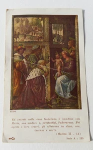 Santino Adorazione dei Magi Santo Natale 1962 Busto Arsizio Luini Matteo II - Bild 1 von 1