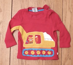 Frugi Digger Langarmshirt 3-6 Monate mit Tiger - Bild 1 von 1