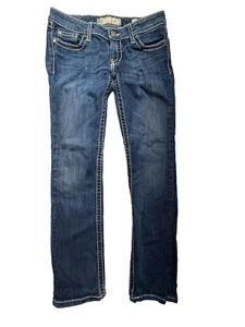 BKE Jeans Women's Stella Low Rise Medium Wash Straight 26S Inseam 28.5 - Picture 1 of 16