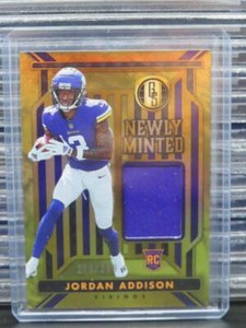 2023 Gold Standard Jordan Addison Newly Minted Rookie Jersey Relic #/276/399