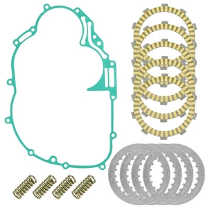 Clutch Friction Plates And Gasket Kit for Kawasaki Bayou 220 KLF220A 1988-2002 - Picture 1 of 7