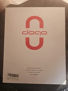 Doqo Magnetic Ipad Keyboard Case W/ Touchpad For Ipad Pro (12.9 Inches)Brand New - Picture 1 of 4