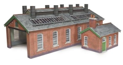 Metcalfe - PO313 00/HO Scale Double Track Engine Shed Kit New - RM48 Postage - Image 1 of 4