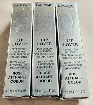 LANCOME LIP LOVER - SHADE 316 - 0.14 OZ LOT OF 3 - Image 1 of 3