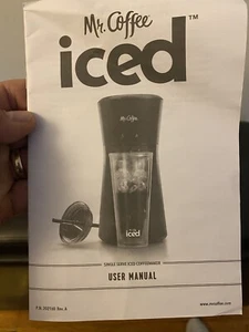 Mr. Coffee Iced Coffee Maker, Single Serve Coffee Machine - BRAND NEW NEVER USED - Picture 1 of 6