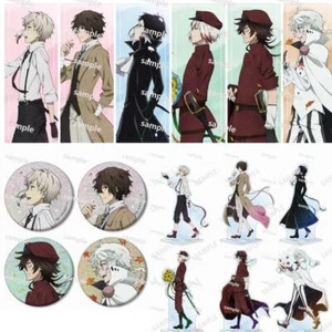 Original Illustration Model Standing Sign Bungo Stray Dogs Badge Acrylic Decor - Picture 1 of 23
