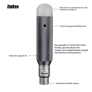 2.4GHz Rechargeable Wireless Receiver DMX512 DMX Controller for Light Control - Picture 1 of 1