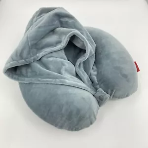 Memory Foam Large Hoodie U Shape Travel Pillow Neck Support Head Rest Soft Hood - Picture 1 of 5