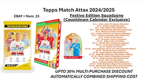 MATCH ATTAX 2024/25 Festive Edition Squadzone (Countdown Calendar Exclusive) SZ - Picture 1 of 27