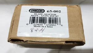 Adaptador de cuchilla de cortacésped Oregon 65-002 genuino OEM nuevo caja abierta - Imagen 1 de 2