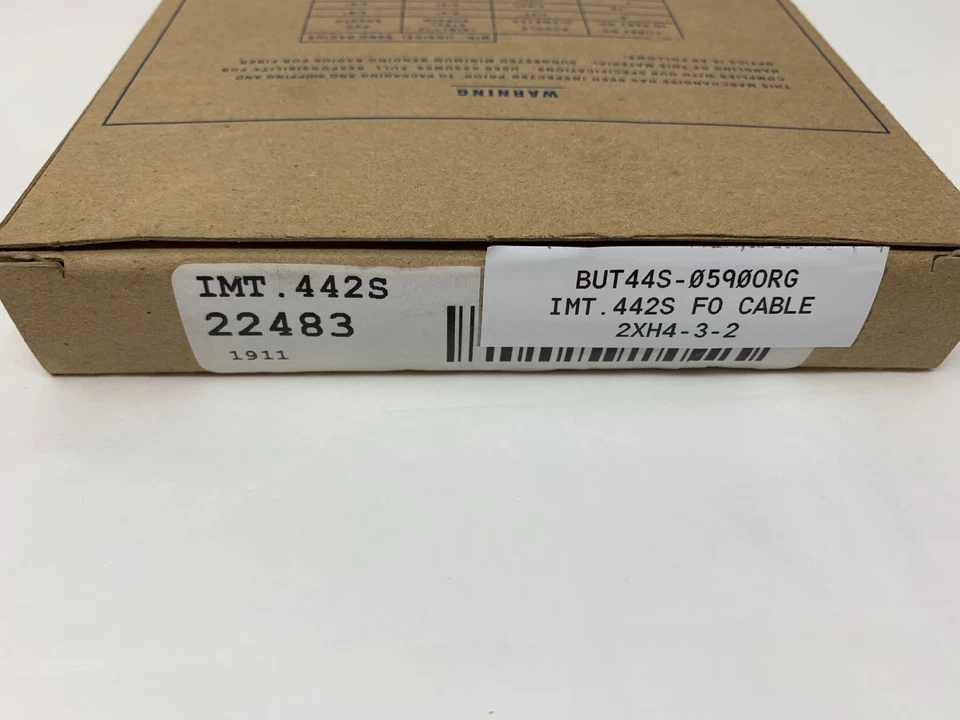 Banner Engineering IMT.442S 22483 High Temperature Fiber Optics Cable - Image 1 of 4