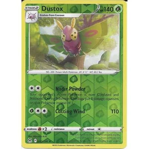 010/196 Dustox : Reverse Holo Rare Card : Pokemon TCG : SWSH-11 Lost Origin - Picture 1 of 3