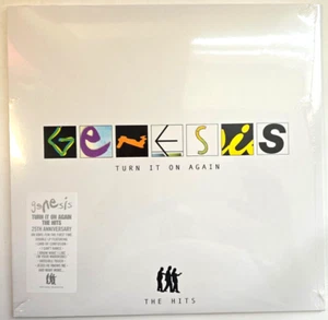 Genesis Turn It On Again The Hits LP Album vinyl record 2 x Clear Anniversary ED - Picture 1 of 14