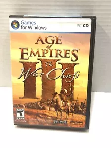 Age Of Empires III 3 The War Chiefs Expansion Pack (PC CD-ROM, 2006) Complete - Picture 1 of 7