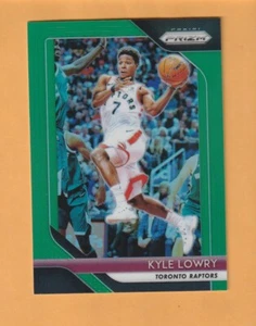 Kyle Lowry Toronto Raptors 2018-19 Prizm Green #33 Villanova Wildcats 7E - Imagen 1 de 2