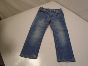 Boys Lee Blue Jeans Skinny Fit Size 4 Straight Leg adjustable Waist Inseam 16" - Picture 1 of 5