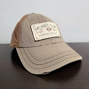 Sombrero Roble Mossy Adulto L/XL Beige Parche Ajustable Caza Pesca Exterior Elástico - Imagen 1 de 9