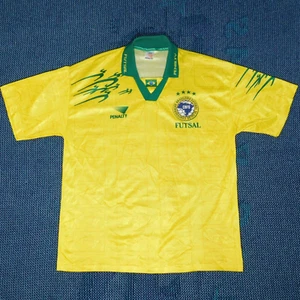 Camiseta deportiva vintage 1996-97 BRASIL FUTSAL CBFS brasileña de fútbol salao XL - Imagen 1 de 11
