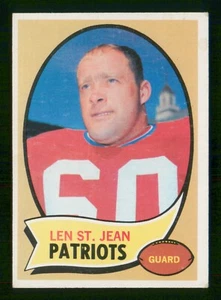 LEN ST.JEAN RC 1970 TOPPS 70 Nº 33 VG 37516 - Imagen 1 de 2