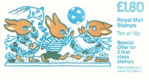 GB 1986 - Libros para niños - Folleto de estampillas plegadas - SG-FU1a - Imagen 1 de 1