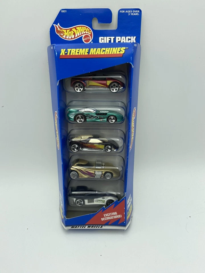 Hot Wheels Gift Pack 5 Pack X-TREME MACHINES 1/64 Scale FREE SHIPPING - Image 1 of 4